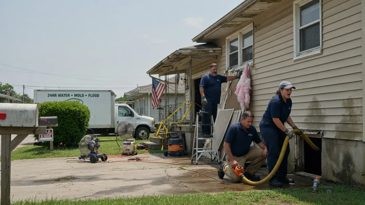 Water Damage Repair in Burbank, OK near me